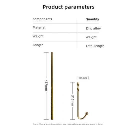 Hook Adjustable Anal LOCKINK AllNight 3867 Golden Set 0130